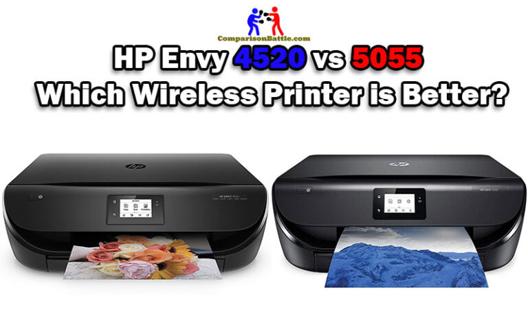 HP Envy 4520 vs 5055: Which Wireless All-in-One Color Photo Printer is ...