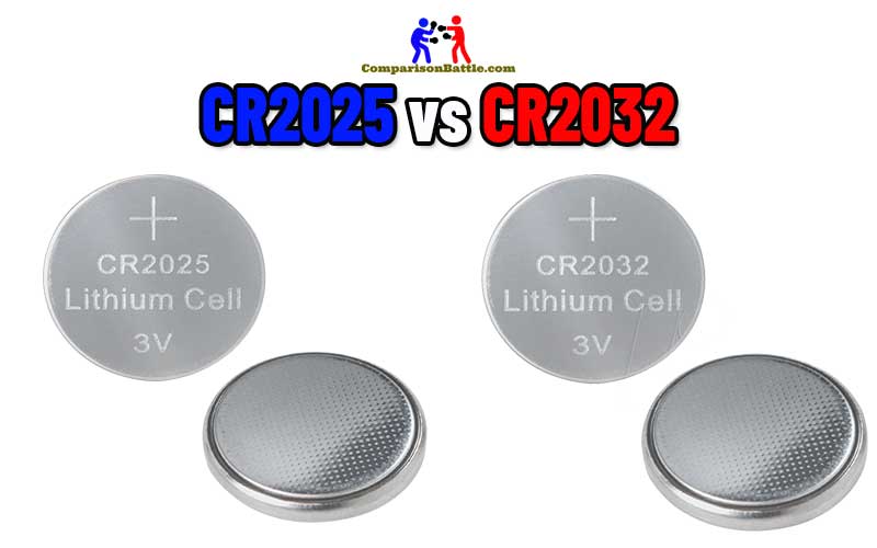 CR2025 vs CR2032
