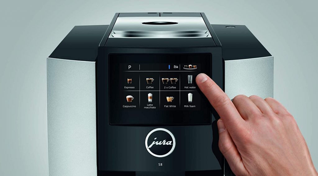 Jura S8 automatic coffee machine